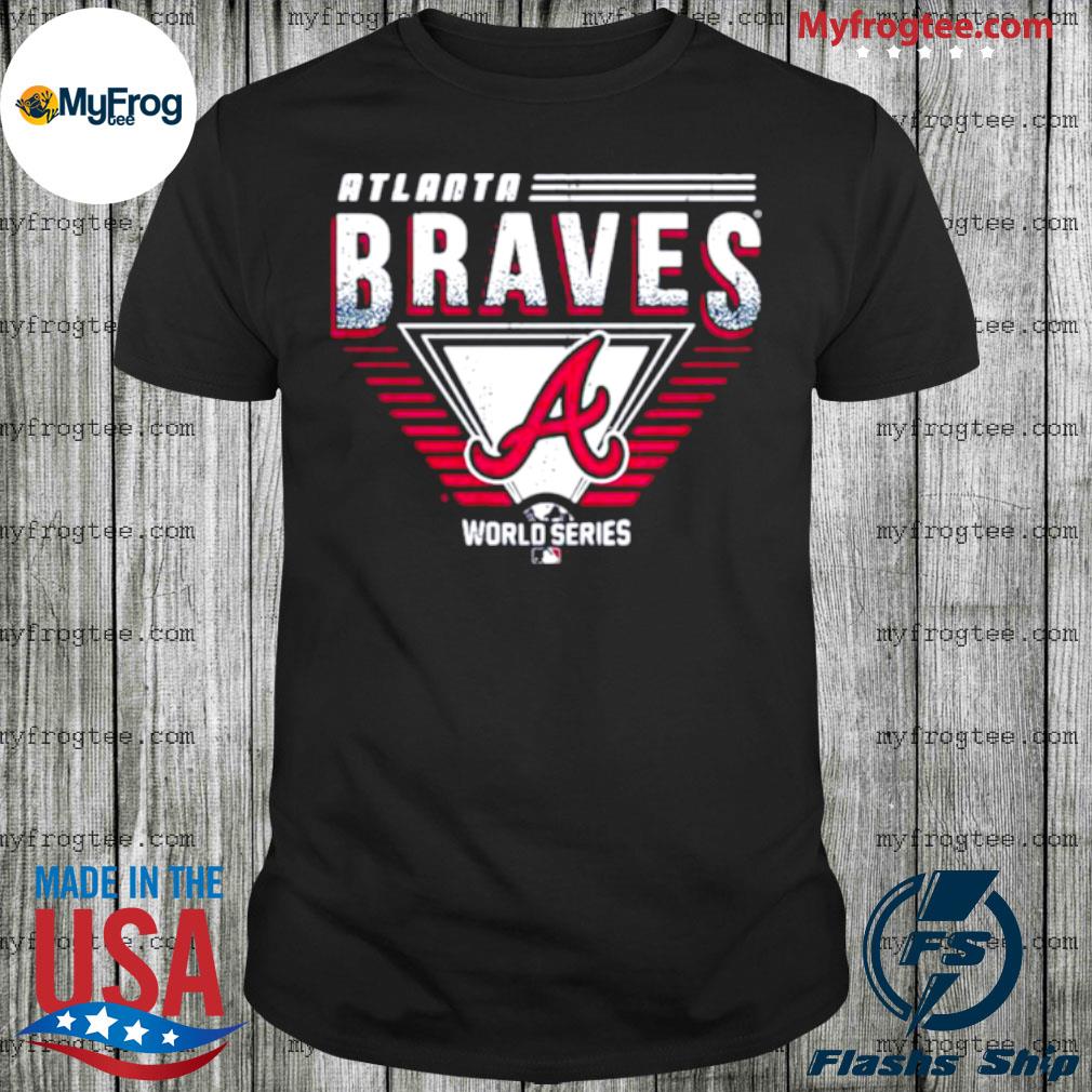 2021 Atlanta Braves Majestic Threads Navy World Series Bound