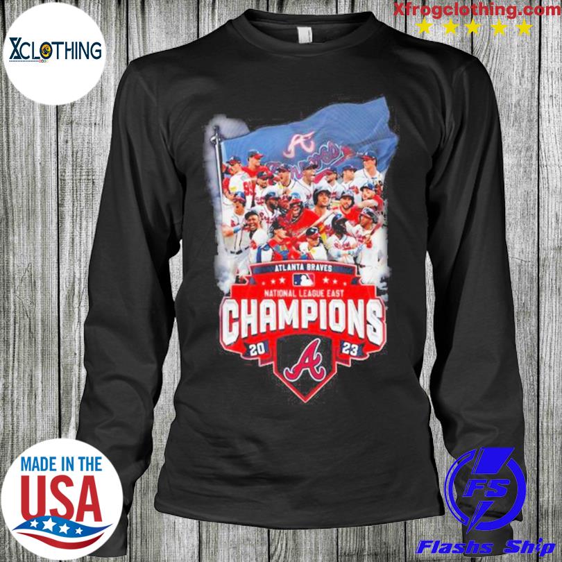 Atlanta Braves National League East Champions 2023 Shirt, hoodie,  longsleeve, sweatshirt, v-neck tee