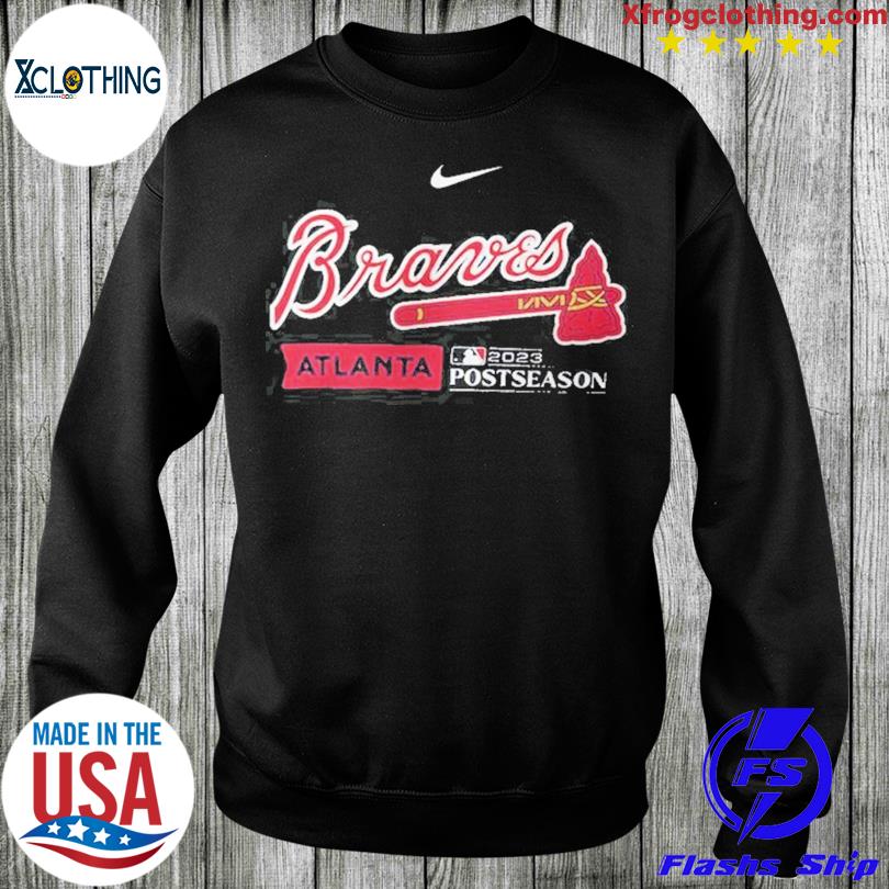 Atlanta Braves 2023 MLB Postseason Dugout Men's Nike Therma