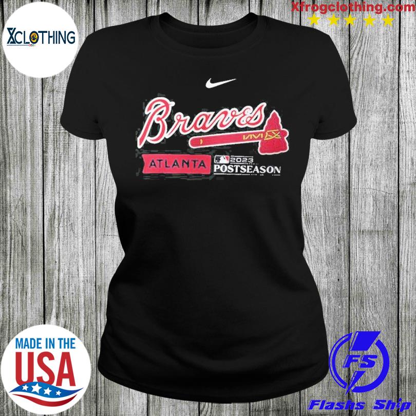 Atlanta Braves Nike 2023 Postseason Authentic Collection Dugout Mlb Shirt,  hoodie, sweater and long sleeve