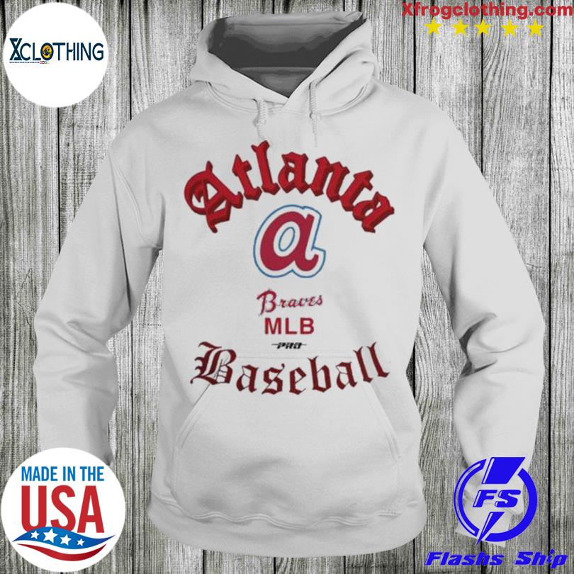 Atlanta Braves Pro Standard Cream Cooperstown Collection Old English  Pullover Shirt, hoodie, sweater and long sleeve