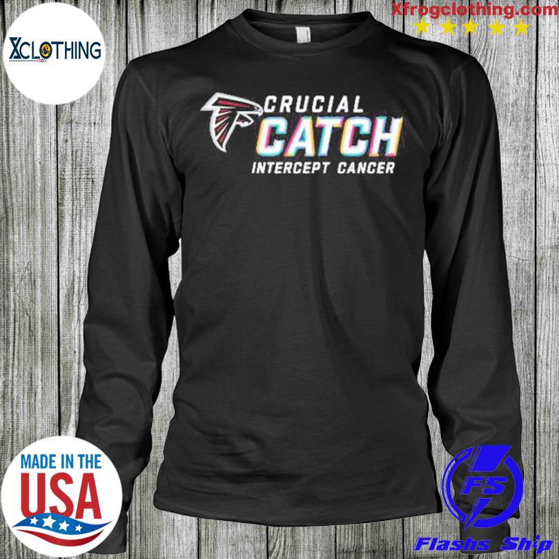 Official crucial Catch Intercept Cancer Atlanta Falcons 2023 shirt