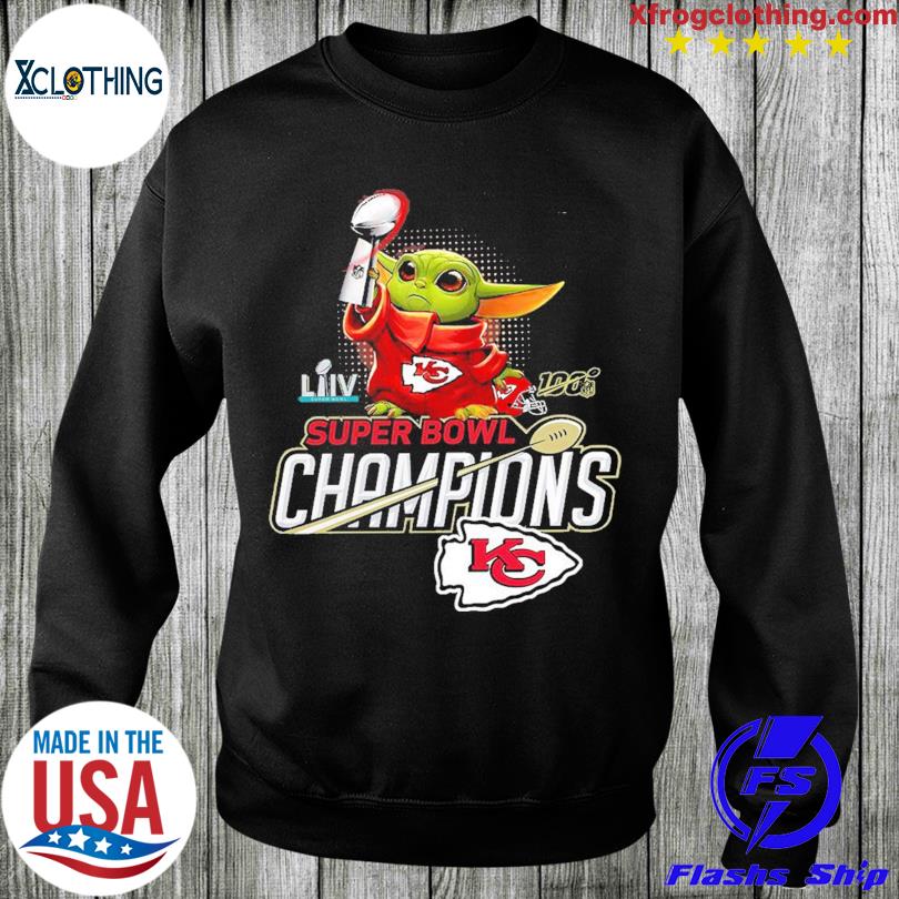 Yoda holding cup Kansas city Chiefs city of champions super bowl lviI with  logos T-shirt, hoodie, tank top, sweater and long sleeve t-shirt