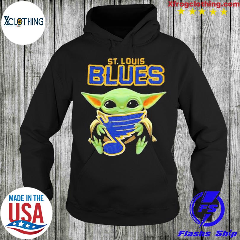 Official Baby Yoda Hug ST.Louis Blues Shirt, hoodie, tank top and