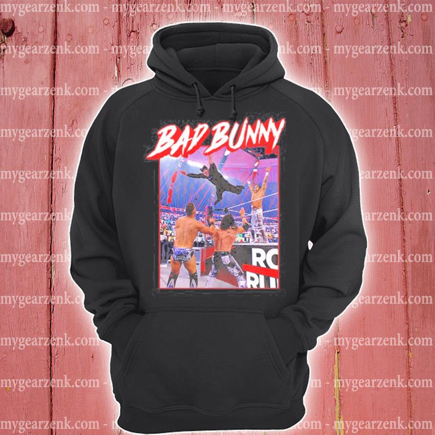 Bad Bunny Wwe Royal Rumble Splash Shirt - T-shirts Low Price