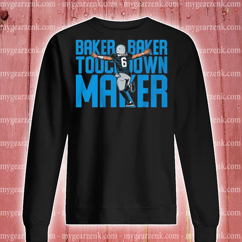 Baker Mayfield Carolina Panthers glory days apparel shirt, hoodie, sweater,  long sleeve and tank top