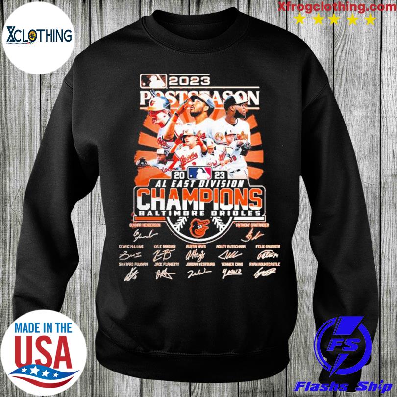 Baltimore Orioles 2023 AL East Division Champions Shirt - BTF Trend