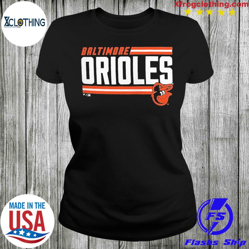 Baltimore Orioles Fanatics Branded Onside Stripe T-Shirt, hoodie