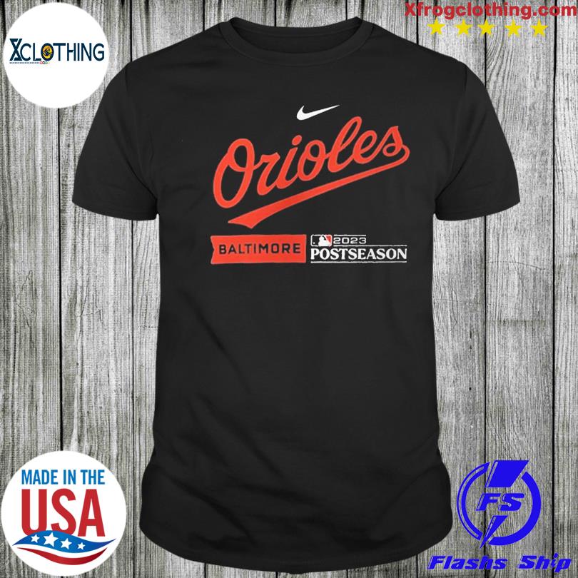 Official Baltimore Orioles Nike 2023 Postseason Authentic Collection Dugout  T-Shirt, hoodie, sweater, long sleeve and tank top