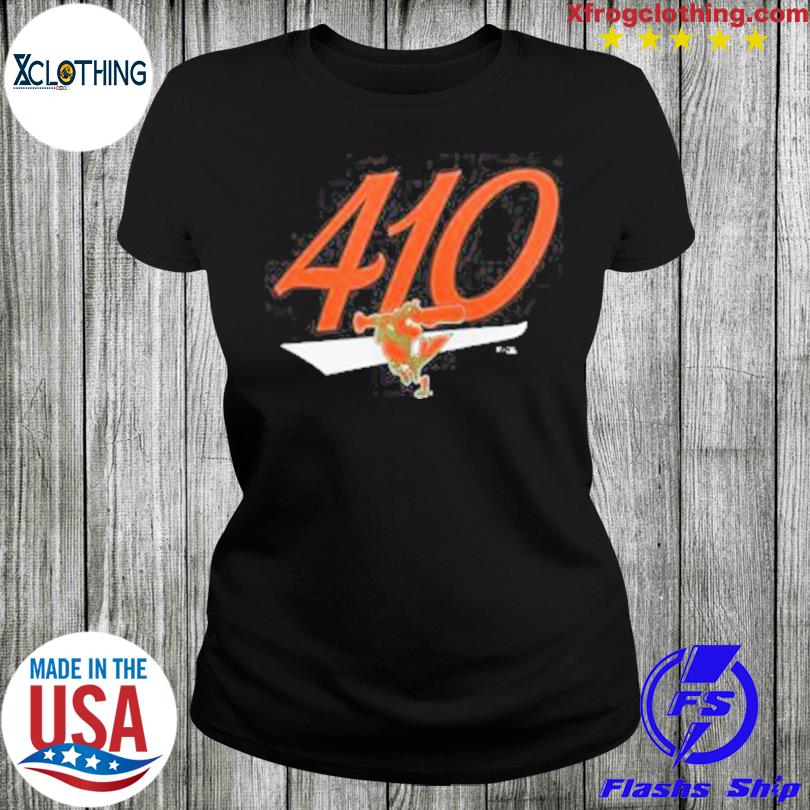 Baltimore Orioles The 410 2023 Shirt, hoodie, sweater and long sleeve