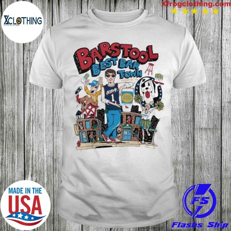 Barstool Best Bar Town Presented shirt
