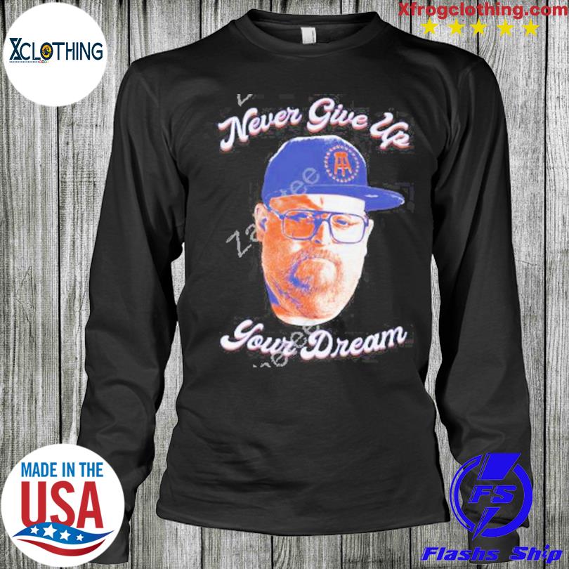 Official Barstool Frank The Tank Never Give Up Your Dream Shirt, hoodie,  sweater, long sleeve and tank top