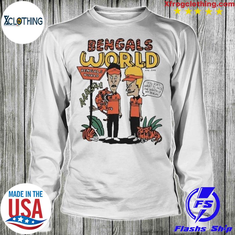 Cincinnati Bengals Beavis And Butthead Bengals World shirt, hoodie