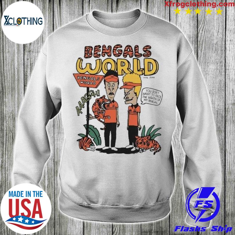 Beavis And Butthead X Cincinnati Bengals World Shirt, hoodie, sweater, long  sleeve and tank top