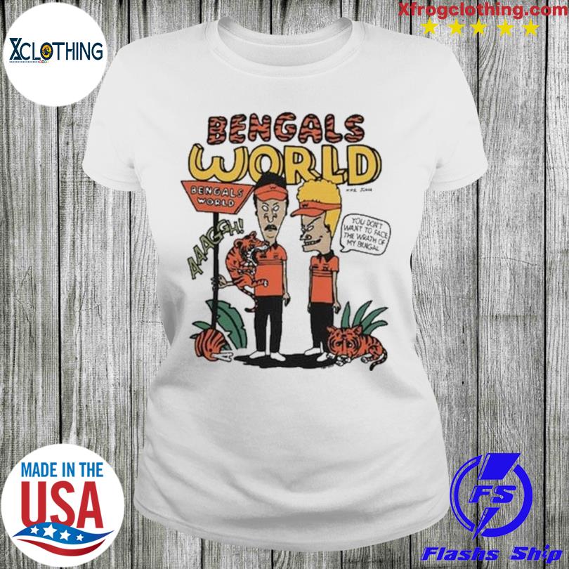 Beavis And Butthead x Cincinnati Bengals World T-Shirt, hoodie, sweater,  long sleeve and tank top