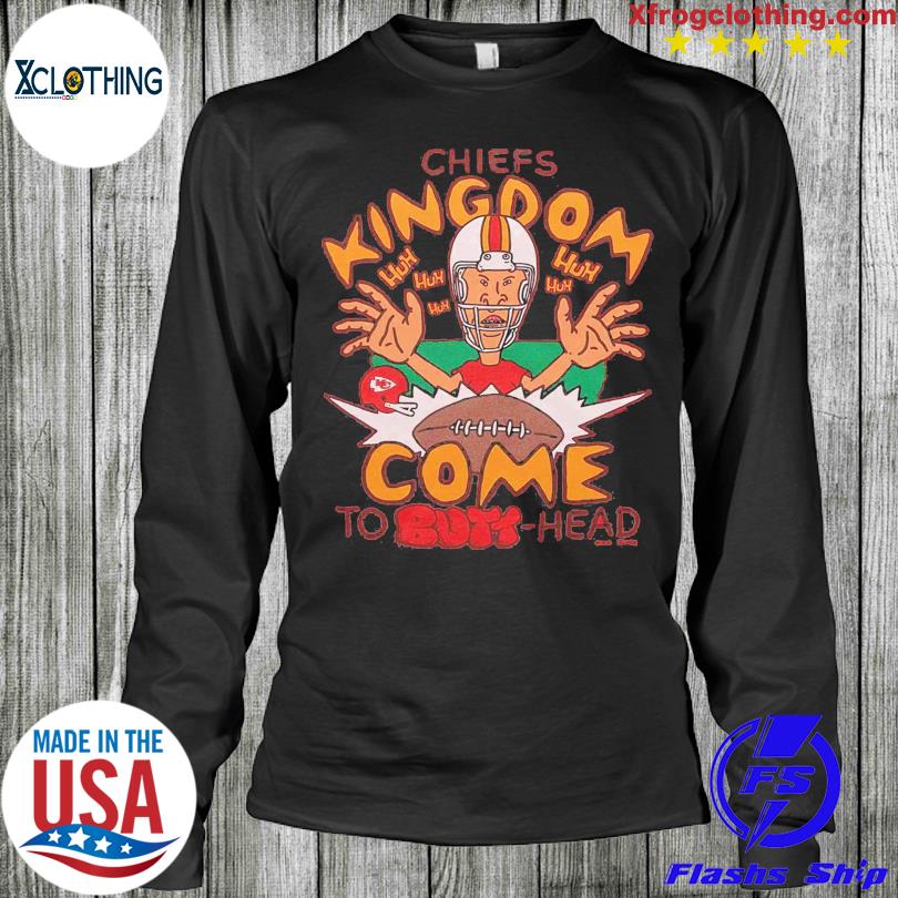 Beavis And Butthead X Kansas City Chiefs Kingdom Shirt