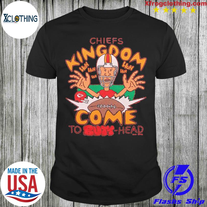 Beavis And Butthead X Kansas City Chiefs Kingdom Shirt