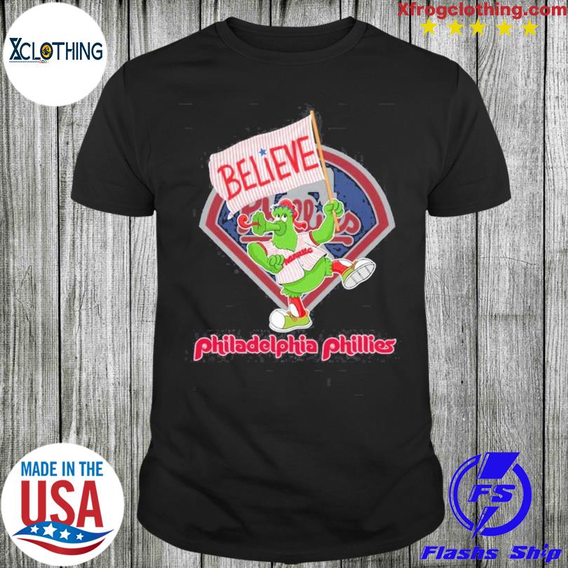 Philadelphia Phillies Believe V-neck Shirt - HollyTees