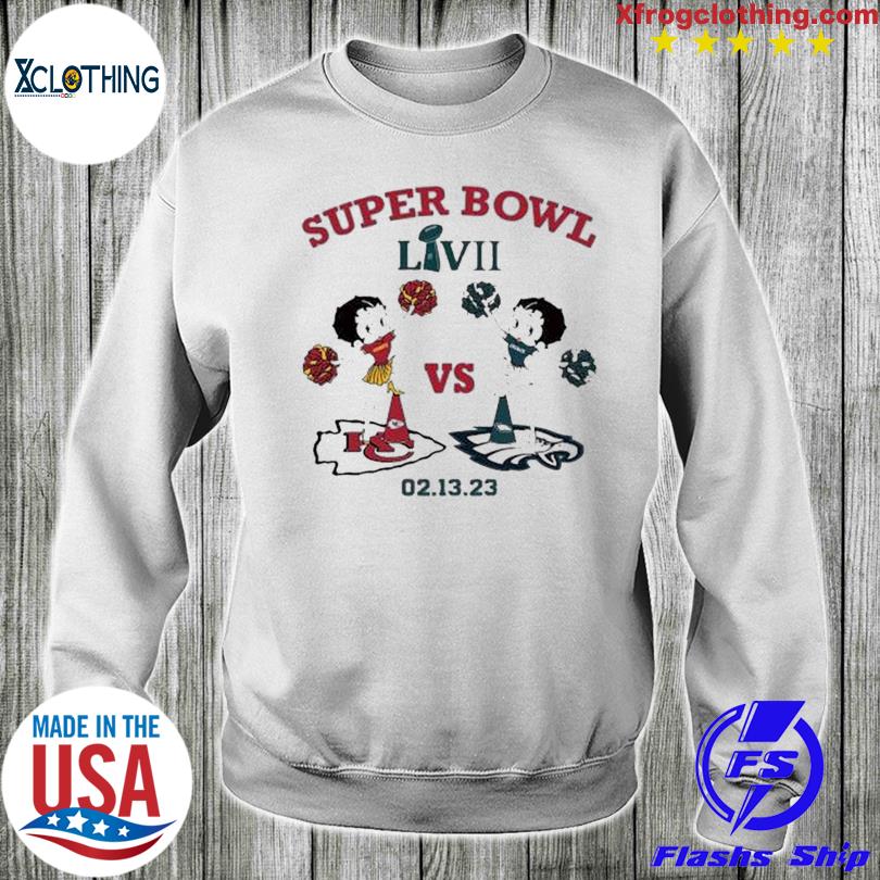 Betty boop philadelphia eagles football shirt, hoodie, sweater and long  sleeve