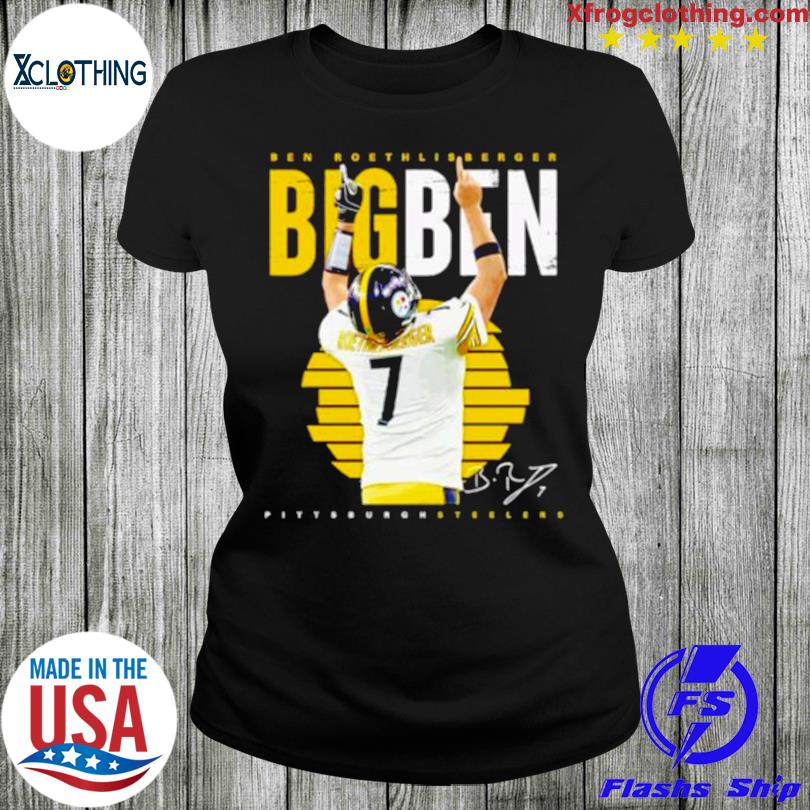 DustinMorrisonArt Ben Roethlisberger (Steelers) Fake Craft Beer Label T-Shirt