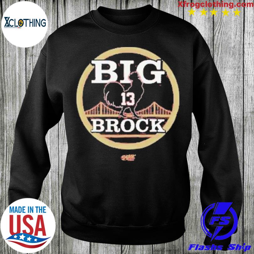 Big cock brock san francisco football shirt, hoodie, sweater and long sleeve