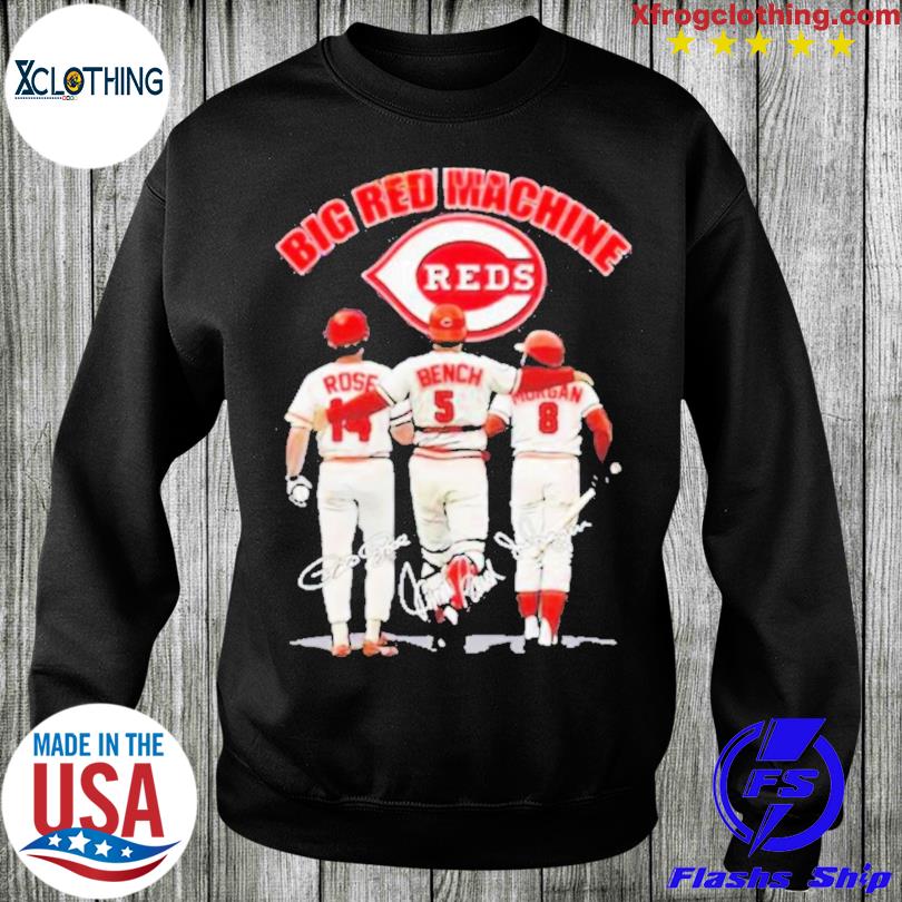 Official big Red Machine Rose Bench Morgan Cincinnati Reds Shirt, hoodie,  sweater, long sleeve and tank top