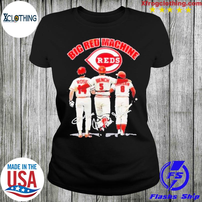 Official big Red Machine Rose Bench Morgan Cincinnati Reds Shirt, hoodie,  sweater, long sleeve and tank top