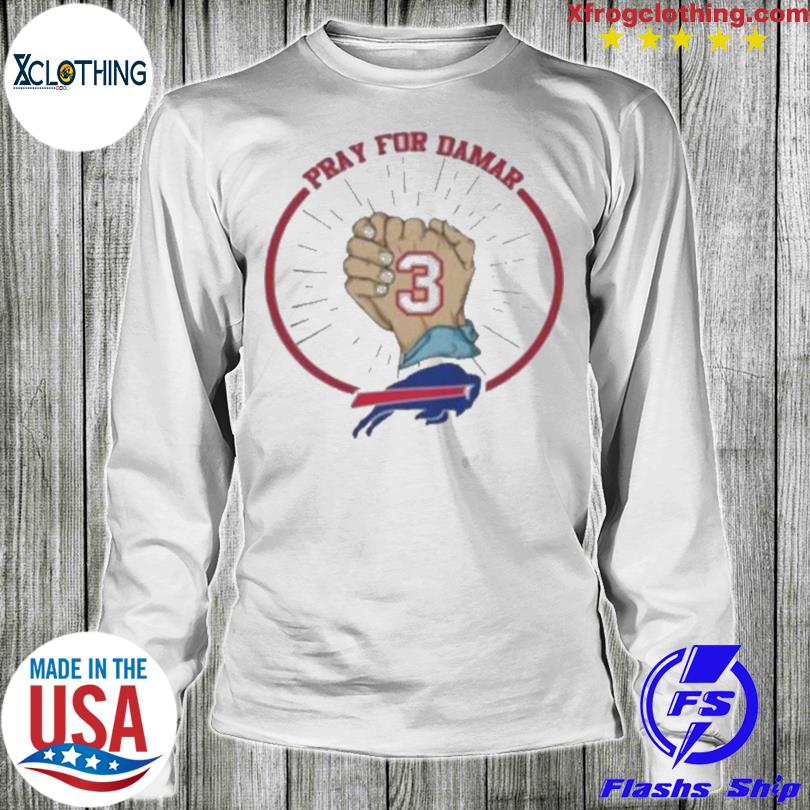 NFL Buffalo Bills Pray For Damar Hamlin T Shirt - Limotees