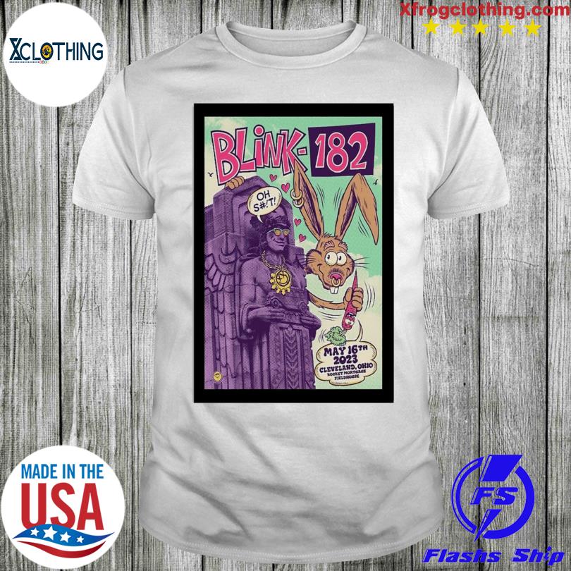 Blink-182 2023 Cleveland, OH Poster shirt