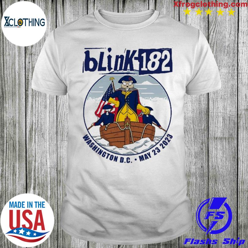 Blink-182 2023 Tour Washington, DC T-Shirt