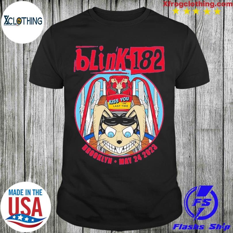 Blink-182 Brooklyn, NY May 24 2023 World Tour Shirt