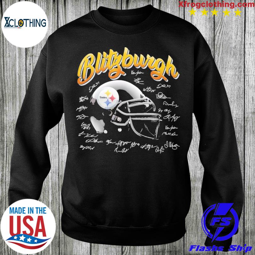 Pittsburgh Steelers Blitzburgh Signatures Shirt, hoodie, sweater, long  sleeve and tank top