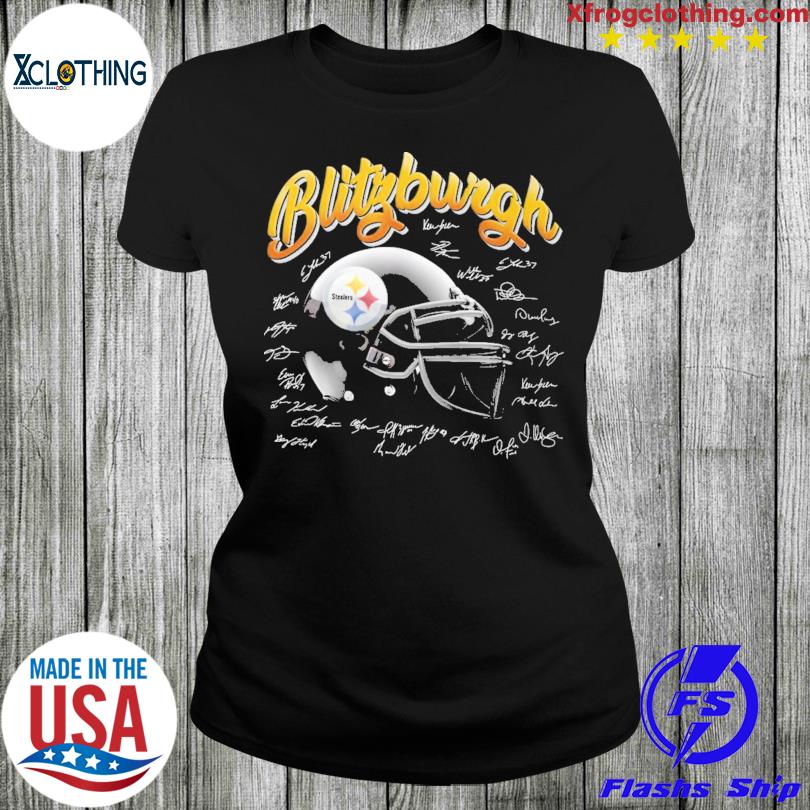 Pittsburgh Steelers Blitzburgh helmet signature 2023 shirt, hoodie