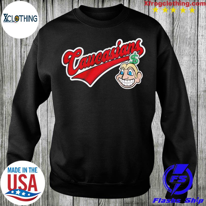 Official Bomani Jones Wearing Caucasians Shirt Sweatshirt