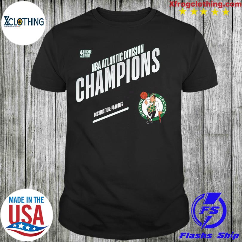 Men's Fanatics Branded Kelly Green Boston Celtics 2023 Atlantic Division  Champions Locker Room T-Shirt