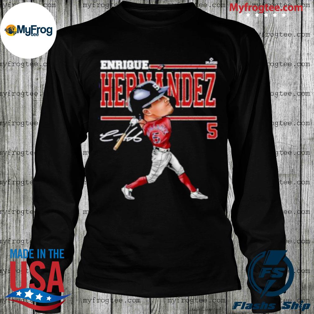 Kiké Hernandez Red Sox Jersey signature shirt, hoodie, sweatshirt