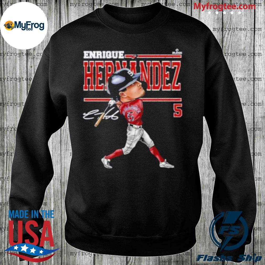 Kiké Hernandez Red Sox Jersey signature shirt, hoodie, sweatshirt