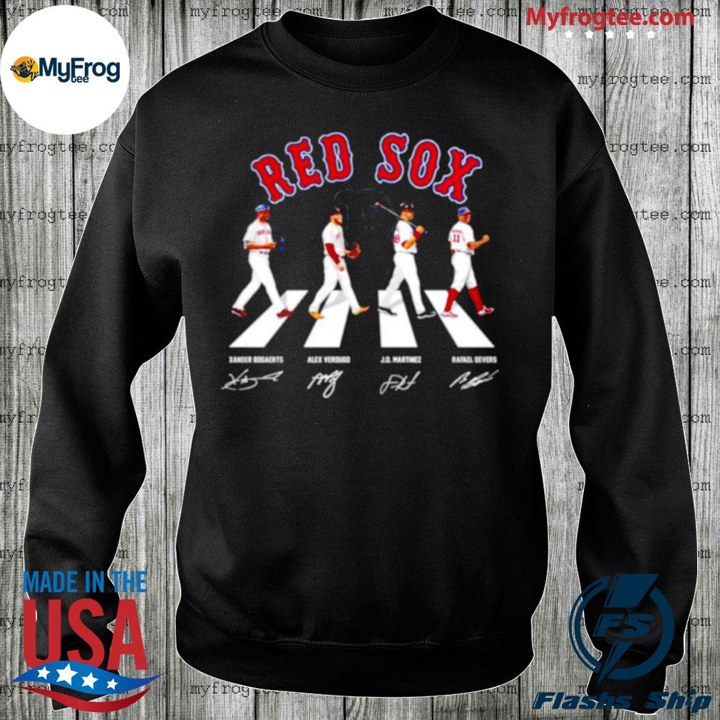 The Boston Red Sox baseball abbey road signatures shirt - Dalatshirt