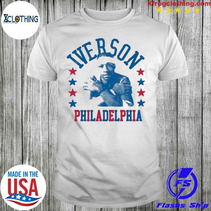 Bradley Cooper Wearing Allen Iverson Philadelphia Shirt