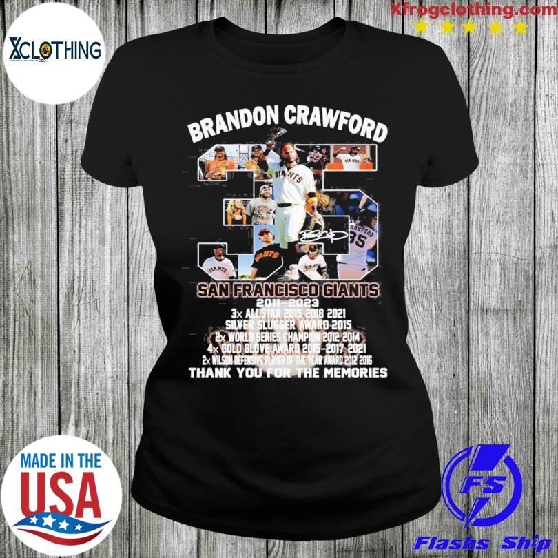 Brandon Crawford 35 San Francisco Giants 2023 shirt, hoodie