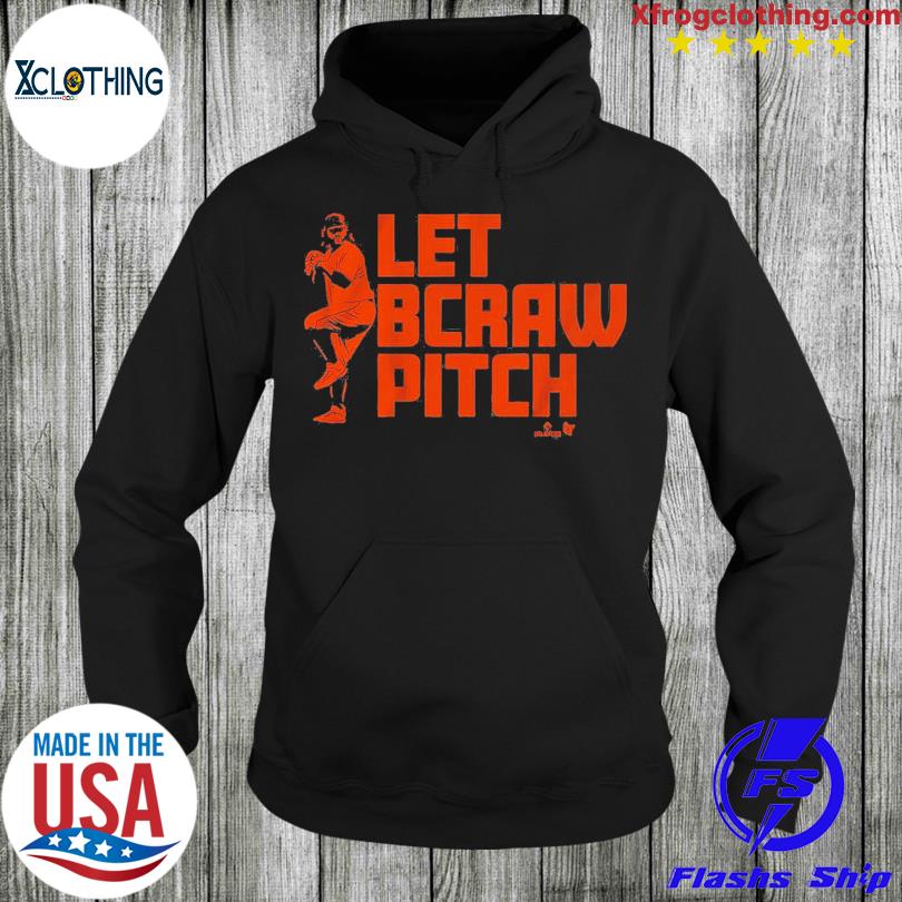 Brandon Crawford: Let BCraw Pitch, Adult T-Shirt / Medium - MLB - Sports Fan Gear | breakingt