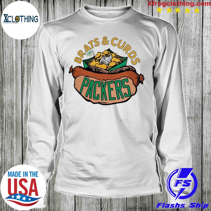 Green Bay Packers Brats & Curds Packers shirt, hoodie, longsleeve