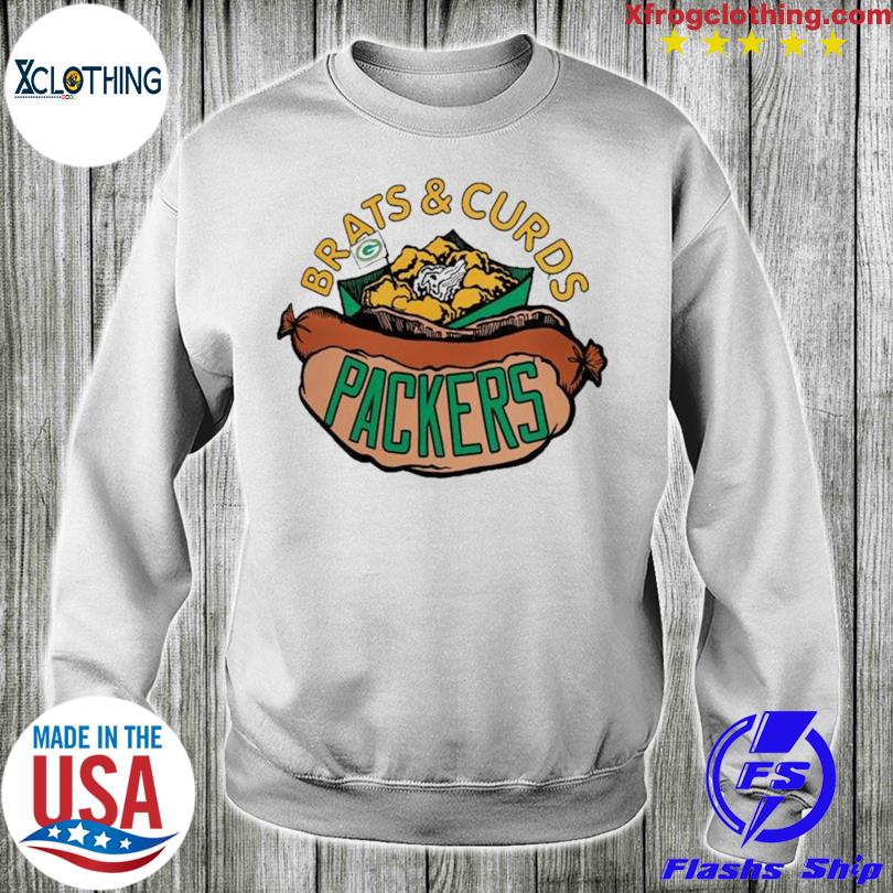 FREE shipping Brats And Curds Packers Green Bay Packers Shirt