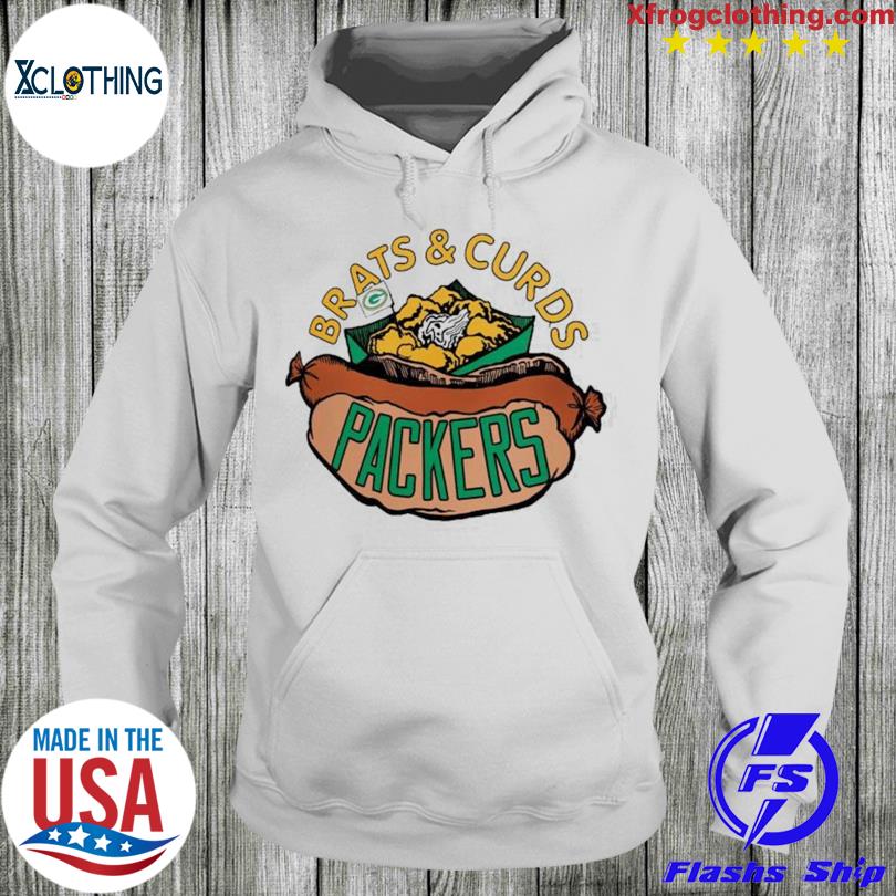 Brats and curds Green Bay Packers Funny T-shirt - Dalatshirt