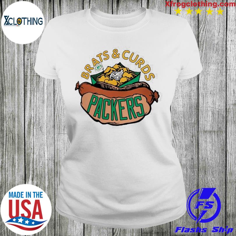 Brats Curds Packers Shirt, hoodie, sweater, long sleeve and tank top