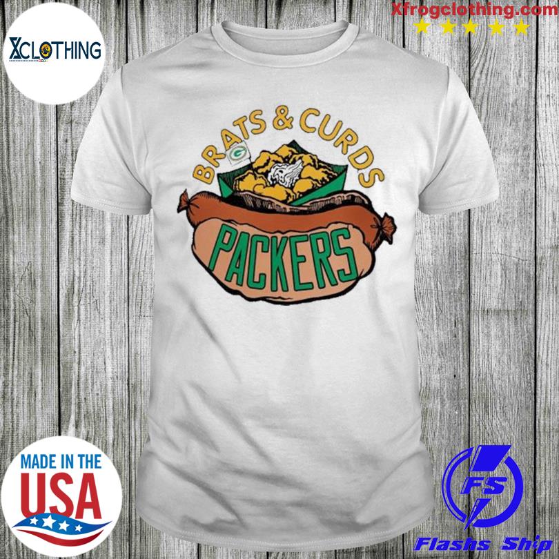 Green Bay Packers Brats & Curds Packers shirt, hoodie, longsleeve