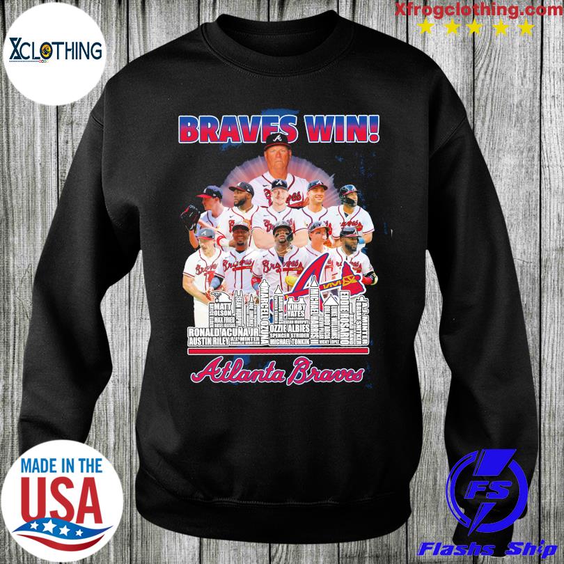Braves Win Atlanta Braves Team Football Shirt, hoodie, sweater