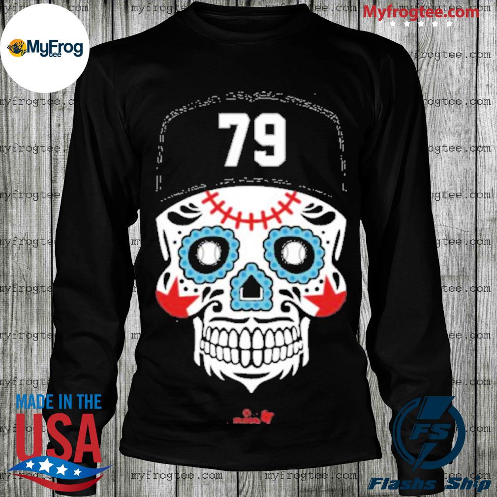 Jose Abreu Chicago White Sox Sugar Skull Baseball T Shirt