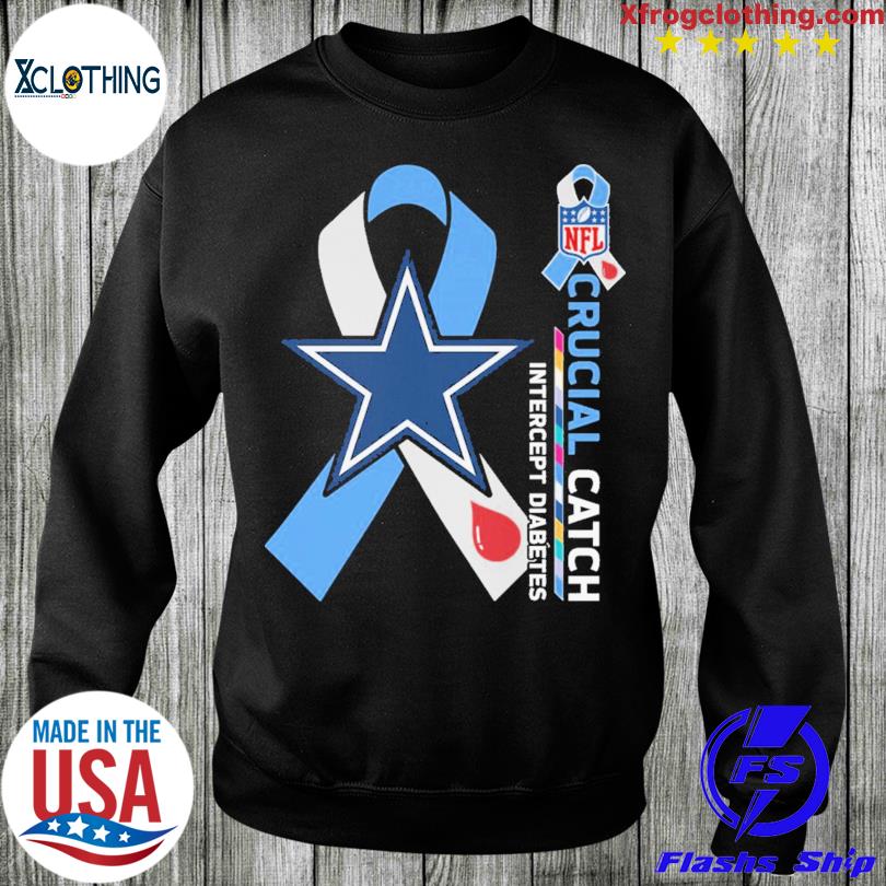 Dallas Cowboys Breast Cancer Awareness Shirts, Cowboys Crucial Catch Apparel