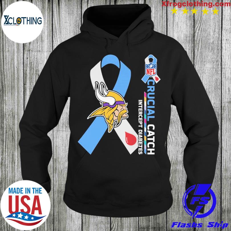 Crucial Catch Minnesota Vikings Intercept Cancer shirt, hoodie, sweater,  long sleeve and tank top